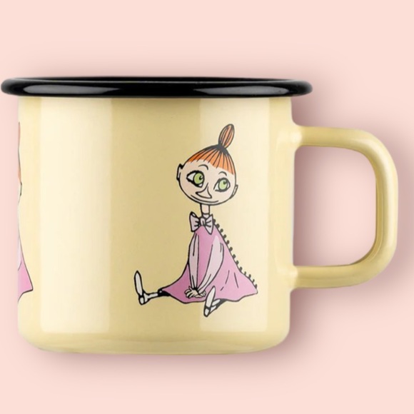 NEW! Mymble Retro Enamel Mug 3,7 dl - Muurla imported from Iceland. - Picture 1 of 5